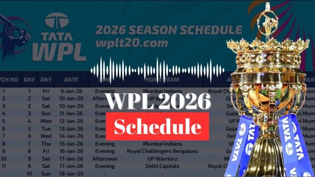 WPL 2026 Schedule PDF Download