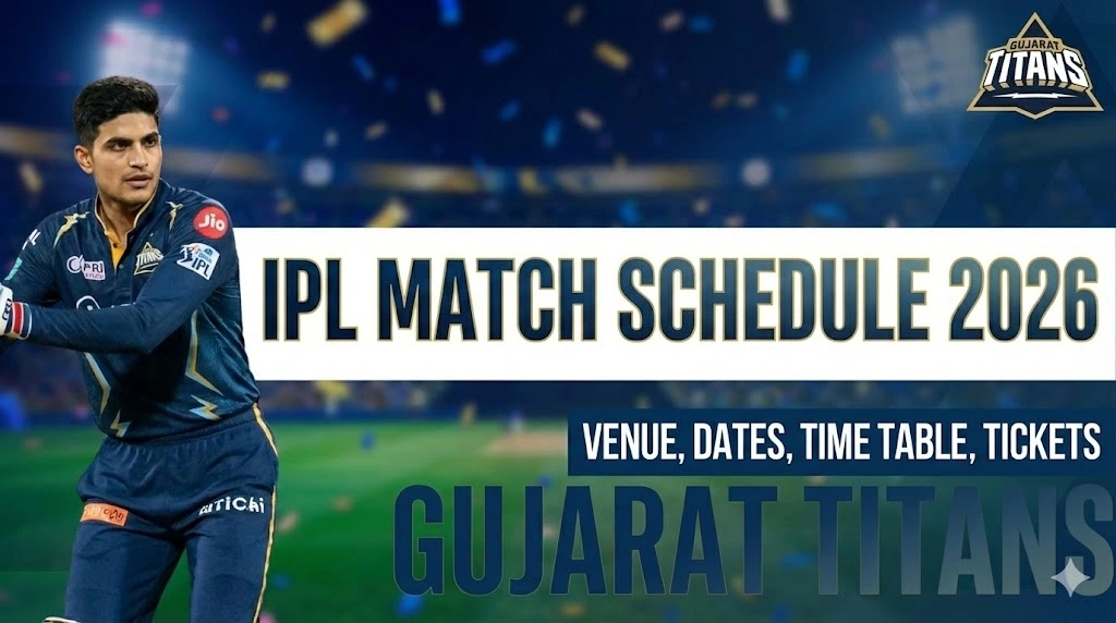 Gujarat Titans all Match List IPL 2026