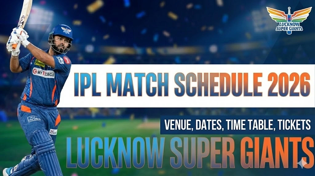 IPL 2026 LSG Match List Schedule