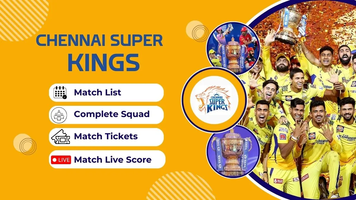 IPL CSK Schedule 2026, Match List