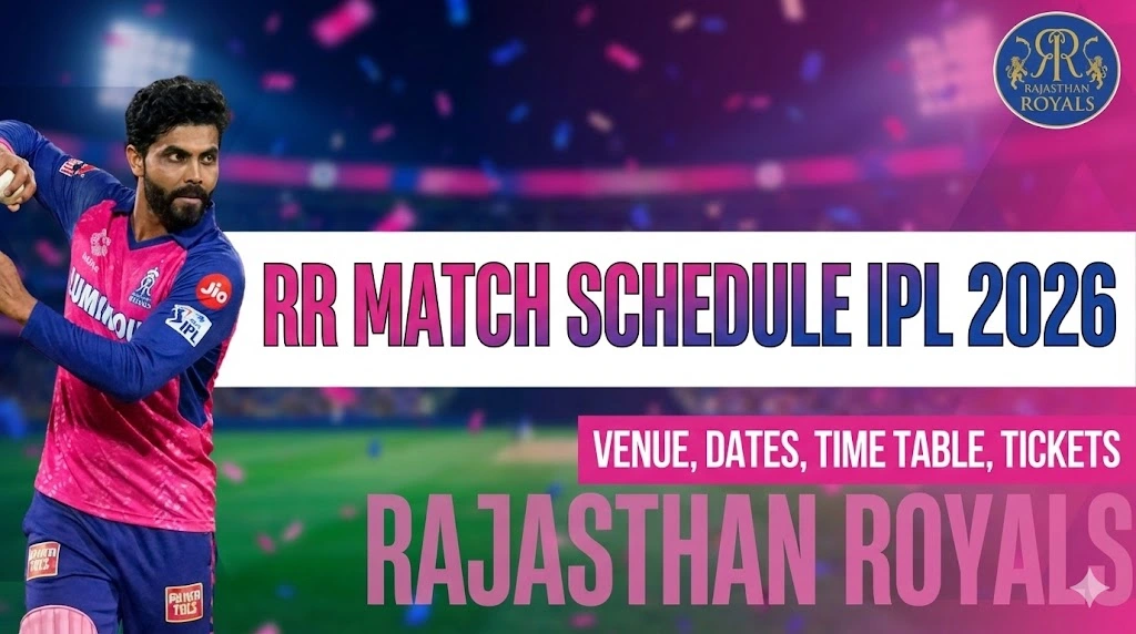 Rajasthan Royals Match Schedule 2026