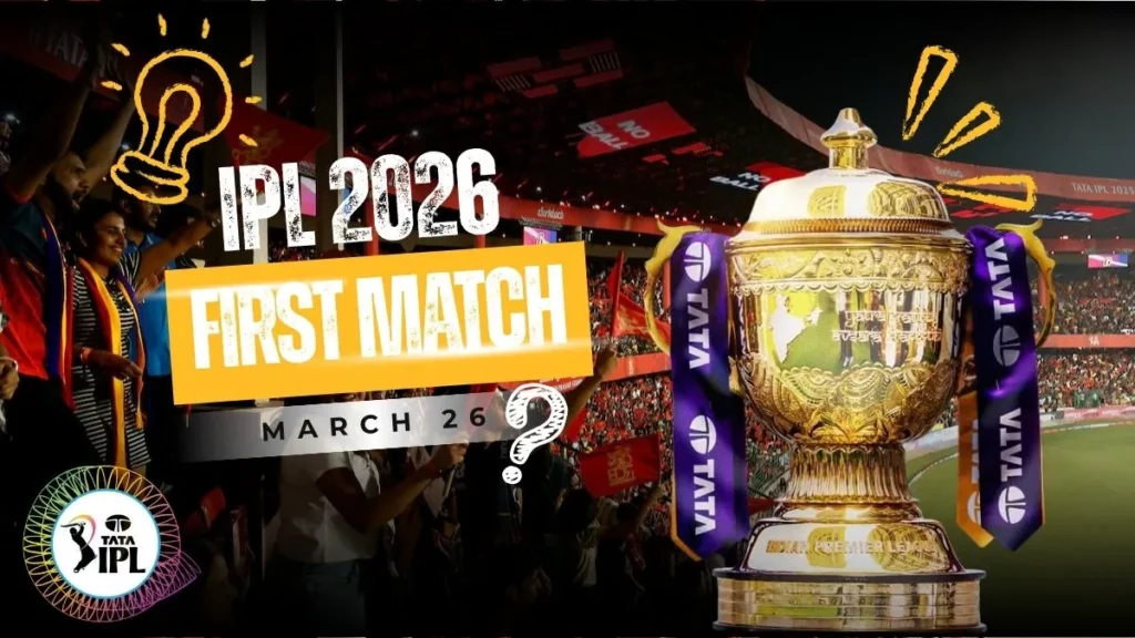 IPL 2026 First Match